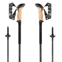 LEKI Black Series Carbon Trekking Poles (Pair)
