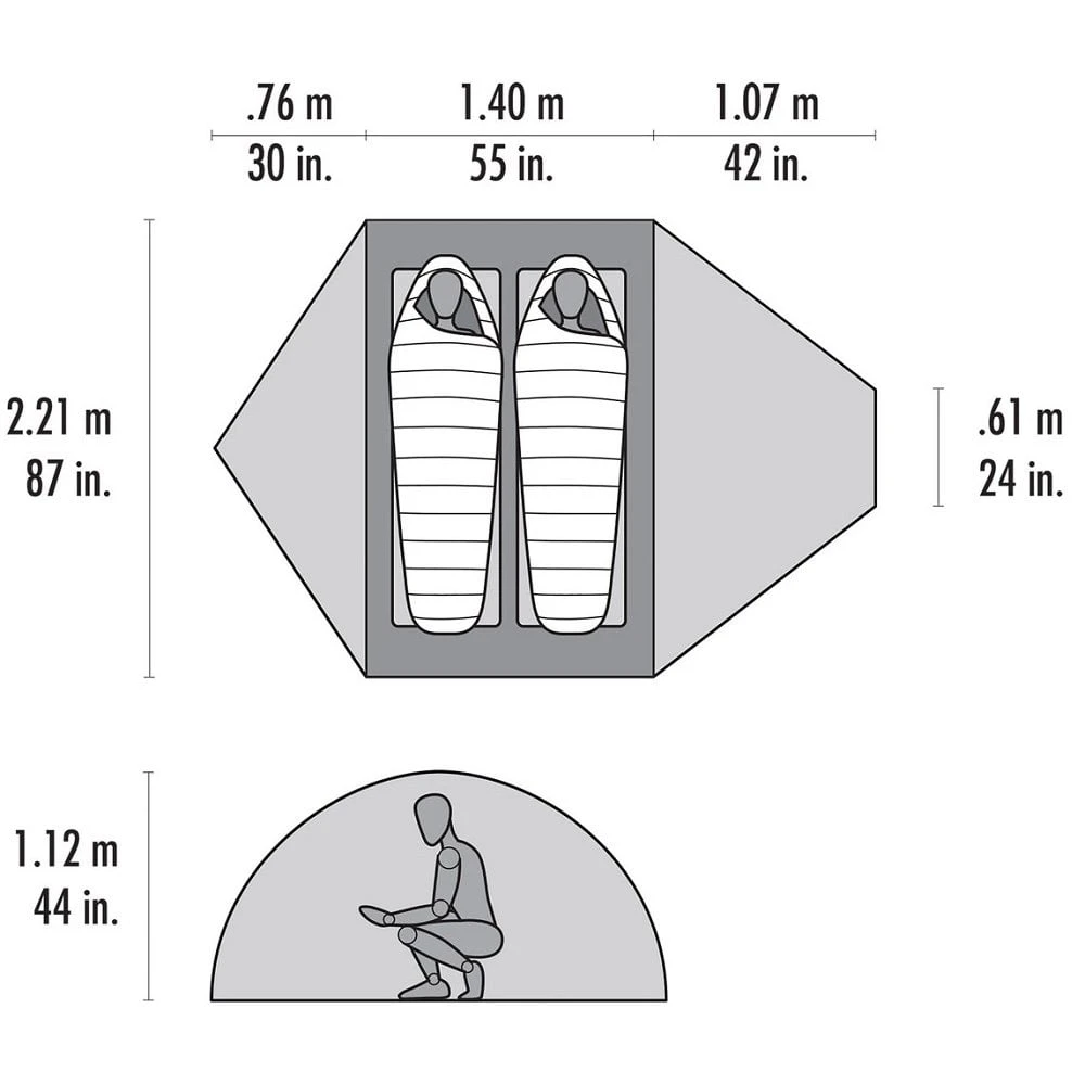 MSR Remote 2 Mountaineering Tent - Image 4