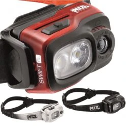 Petzl Swift RL 2024 - Compact, Rechargeable 1100 Lumen Headlamp